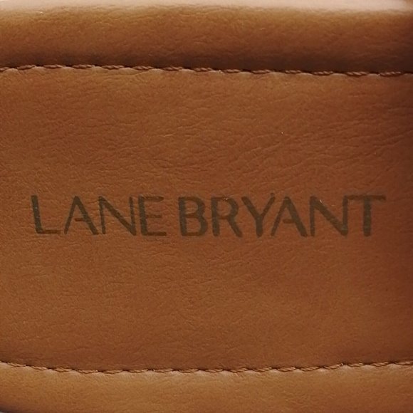 Lane Bryant Womens Wedge Heel Thong Sandal Silver/Multicolor Cushioned Sz‎ 10 W - Picture 8 of 9